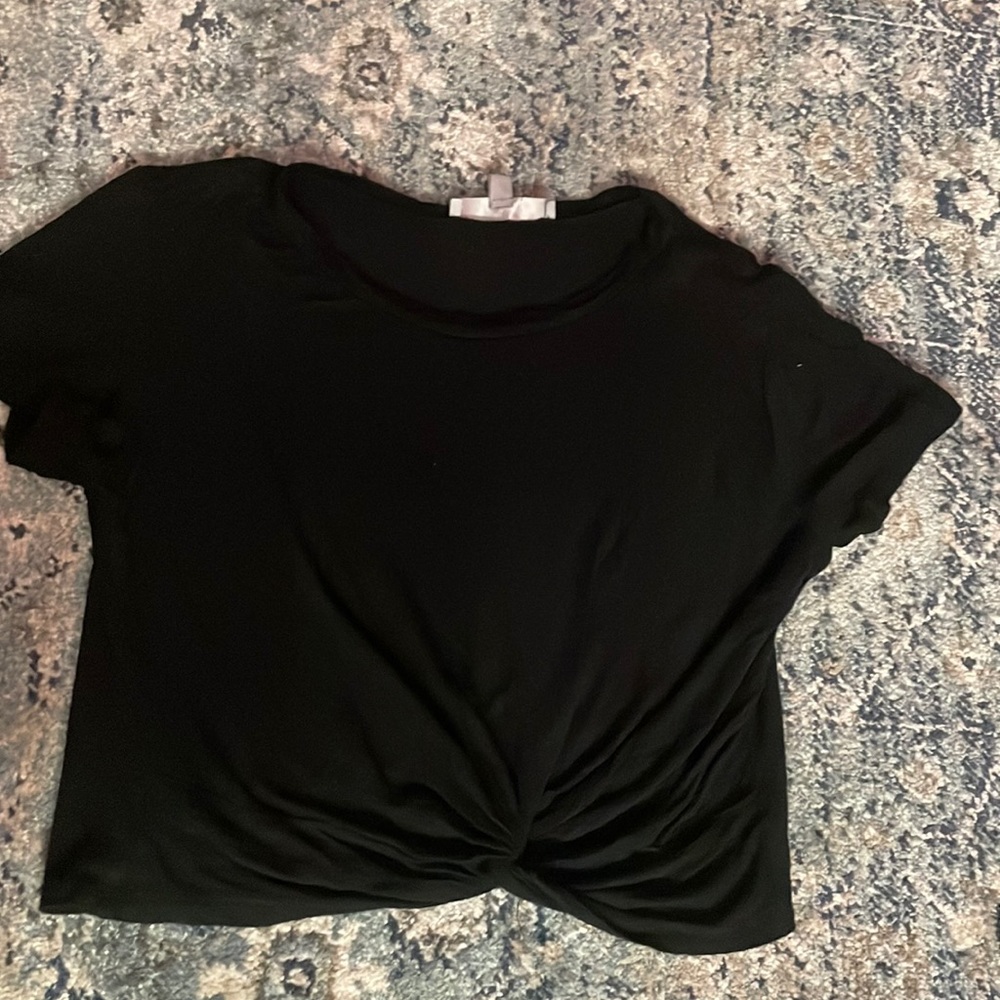 size small crop top